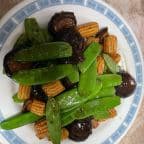 Best Sauteed Snow Peas w. Chinese Black Mushrooms炒双冬 in San Diego, CA